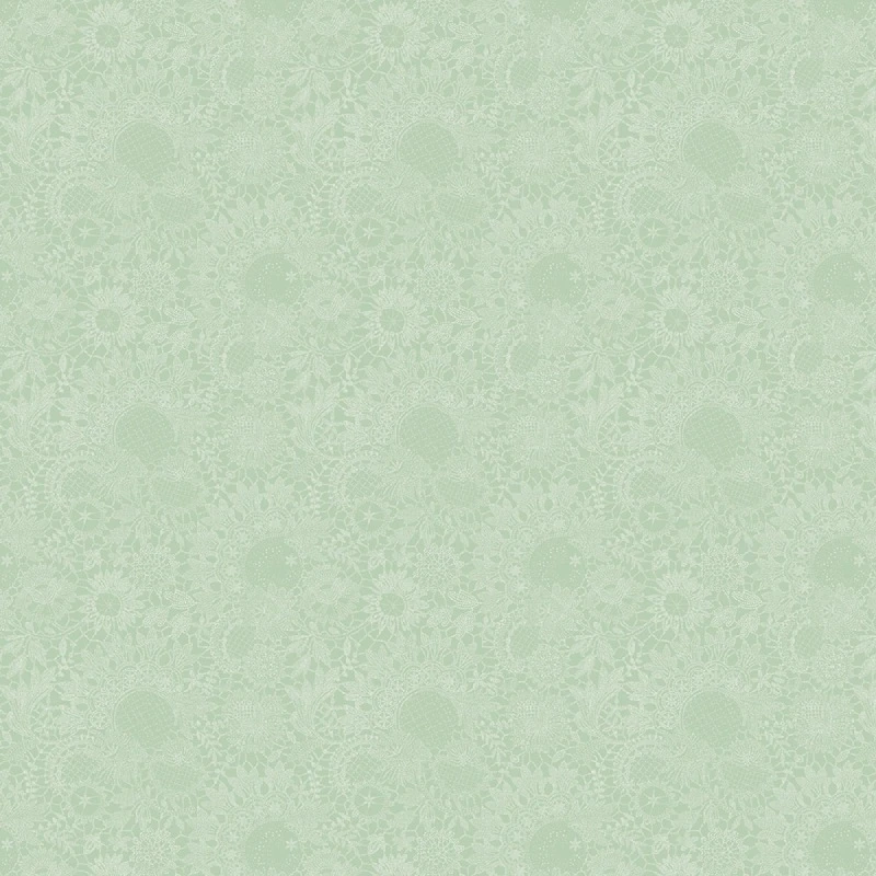 Mille Guipures Jade Tischdecke / Enduit