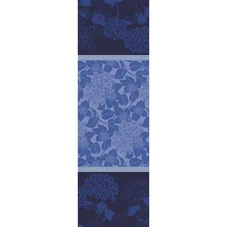 Hortensias Bleu Tischläufer von Garnier Thiebaut, 2er Set